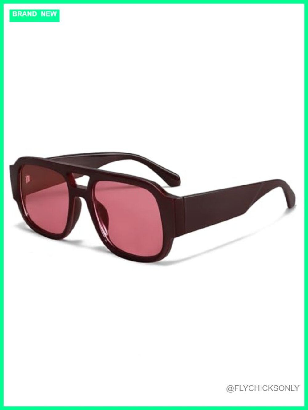 Retro Oversized Aviator Sunglasses UV400 Large Frame